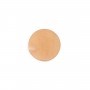 Cabochon de pierre de soleil, de forme ronde plate, 12mm x 1pc