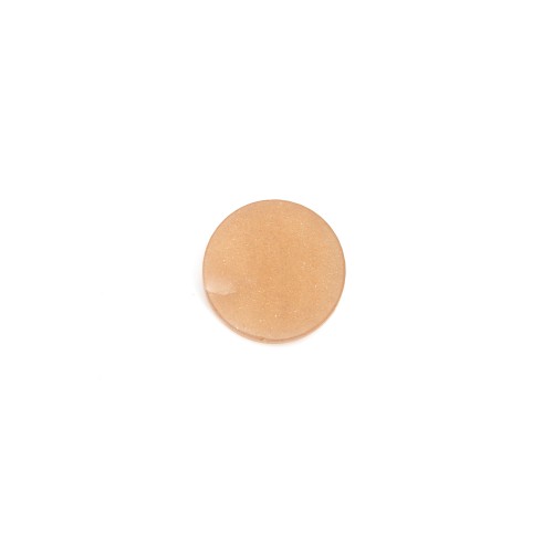Cabochon of sunstone, in oval shape 6x8mm x 1pc