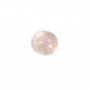 Cabochon Quartz Rose Rond-plat 4mm x 10pcs