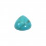 Cabochon Turquoise goutte 18x25mm x1pc