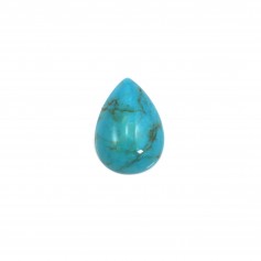 Cabochon Turquoise goutte 6x9mm x1pc