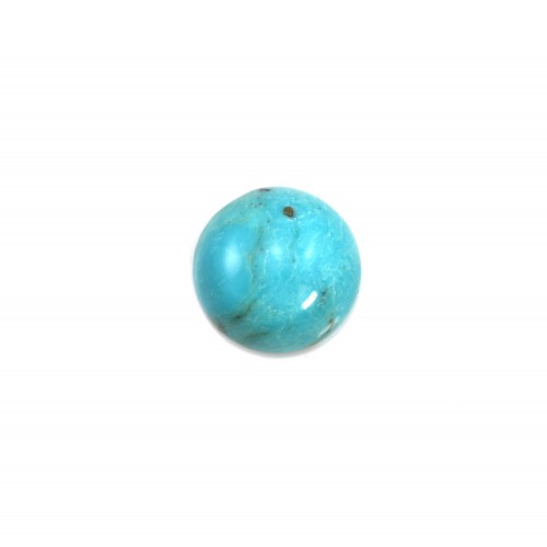 Cabochon Turquoise rond 14mm x1pc