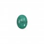 Cabochon Turquoise Ovale 8x10mm x1pc