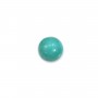 Cabochon Turquoise rond 9mm x1pc
