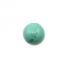 Cabochon Turquoise rond 12mm x1pc