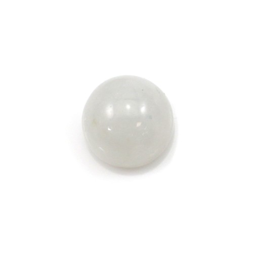 Cabochon Pierre de Lune Rond 4mm x 2pcs