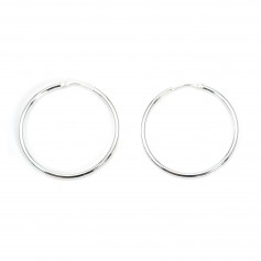 Criollas 33mm Plata 925 x 2pcs