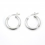 Criollas 18mm Plata 925 x 2pcs