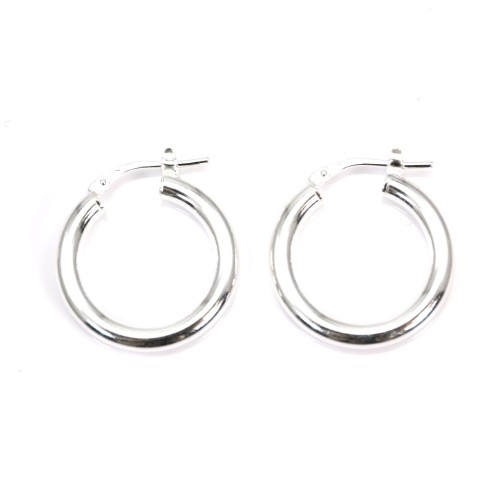 Crioulo 25mm Prata 925 x 2pcs