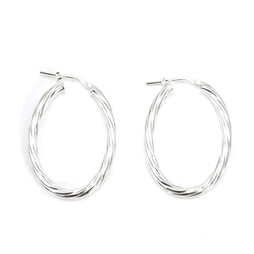 Oval Criollo Retorcido 26x36mm x 2pcs