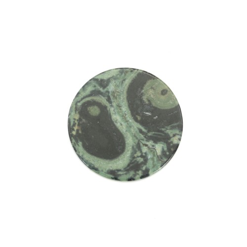 Cabochon Jaspe Kambaba rond plat 20mm x 1pc