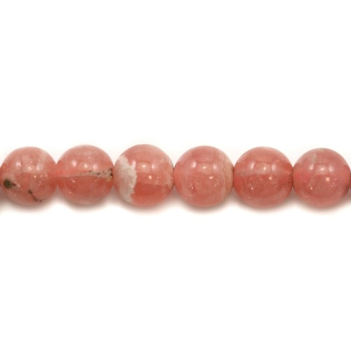 Rhodochrosite Round 4mm A x 40cm 