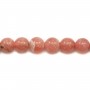 Rhodochrosite Ronde 4mm A x 40cm 