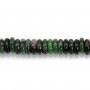 Zoisite Ruby Heishi roundel 2x6mm x 39cm