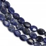 Sodalite oval 8x10mm x 39cm