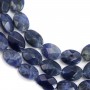 Sodalite ovale sfaccettata 10x14mm x 40cm