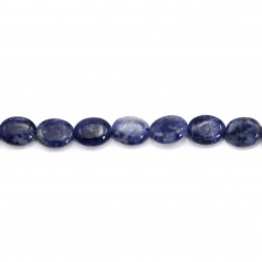 Sodalite ovale 8x10mm x 4pcs