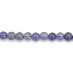 Tanzanite  ronde  4mm x 40cm