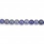Tanzanite  round 4mm x 40cm