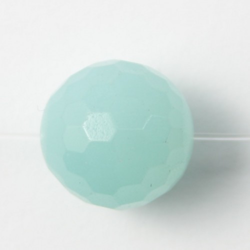Amazonite Ronde Facette 4mm x 20 perles