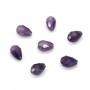 Améthyste Goutte Facette 6 *9mm x 4 st