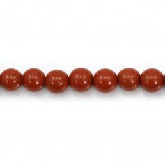 Jaspe Rouge Ronde 6mm x 39cm 