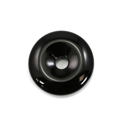 Donut Onyx noir 20mm x 1pc