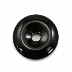 Donut Onyx negro 25mm x 1ud