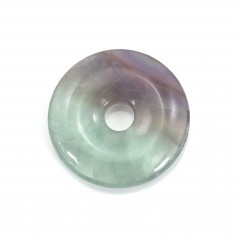 Donut Fluorite 30mm x 1pc