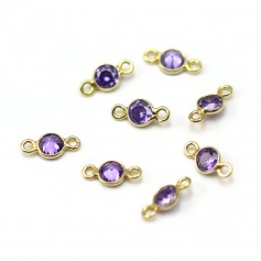 Zirconium transparent goutte 8mm x 1pc 