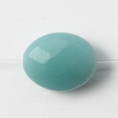 Amazonite Ovale facette  14x10mm x 2 st