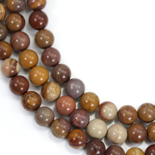 Jaspe impérial rond 6mm x 40cm