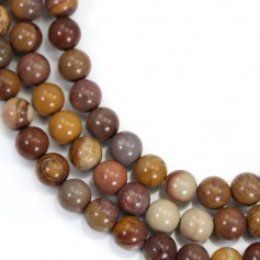 Imperial jaspe round 6mm x 40cm
