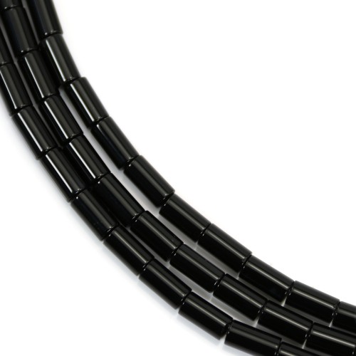 Onyx noir tube 4x8 x 39cm