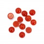 Cabochon Corail rouge Naturel rond 4mm x 1pc