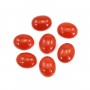 Natural Red Coral Cabochon Oval 4x6mm x 1pc