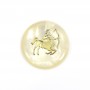 Pendentif Sagittaire en nacre 20mm x 1pc