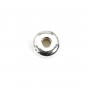 Anneaux Rond Plat  4mm Argent 925 x 5pcs