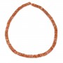 Pierre de Soleil rondelle heishi facetté 7-8mm x 41cm