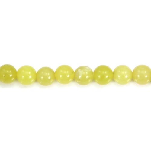 Jade lemon rond 8mm x 38cm