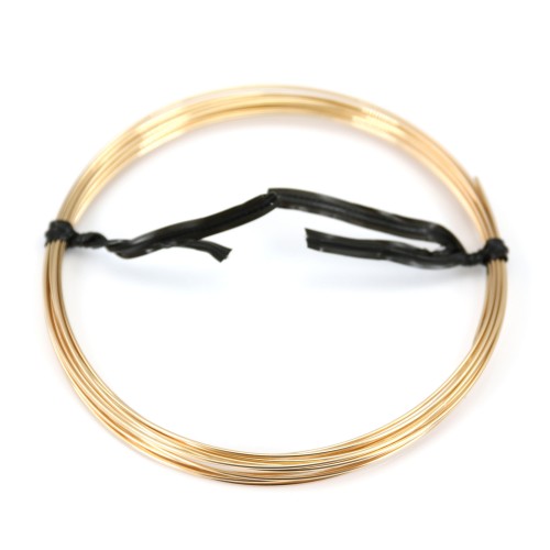 Fil semi-hard Gold Filled 0.81mm x 3.2m