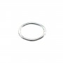 Anillos Ovalados Cerrados 5x7mm Plata 925 x 10pcs