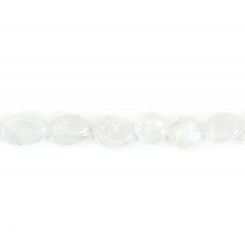 Moonstone baroque nugget 7-8mm x 40cm