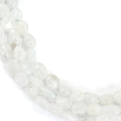 Pierre de lune baroque 7mm x 40cm