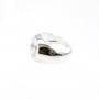 Bague réglable support 8mm Argent 925 - Grande taille x 1pc