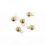 Stoppeur pour pendentif 3x6.6mm x 5pcs
