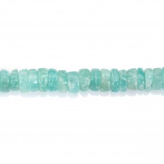 Amazonite rondelle Heishi 4-6mm x 41cm