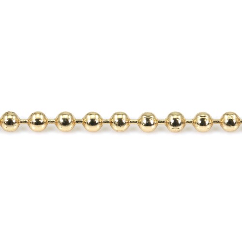 Chain golden flash small ball 2mm x 1M