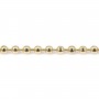Chaîne doré à bille 2mm x 1M