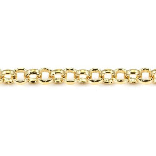 Chaîne jaseron doré 3mm x 1M